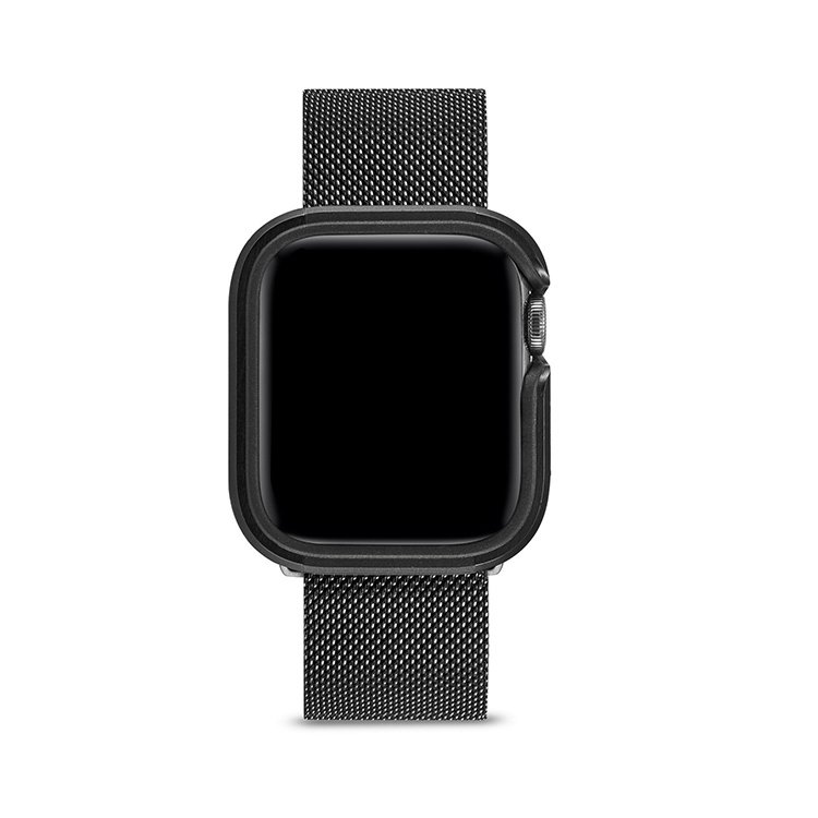 Apple Watch Series 6/5/4/SE ケース カバー TPU + サイドアルミ