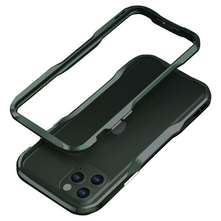 Apple iPhone11/11 Pro/11 Pro Max ケース/カバー アルミ バンパー アルミサイドバンパー 強化ガラス付きLF01 -  IT問屋