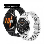 Huawei Watch GT/Watch GT 2 46mm  交換バンド 高級ステンレス ベルト ファーウェイウォッチ GT 2 46mm メタル 交換リストバンド