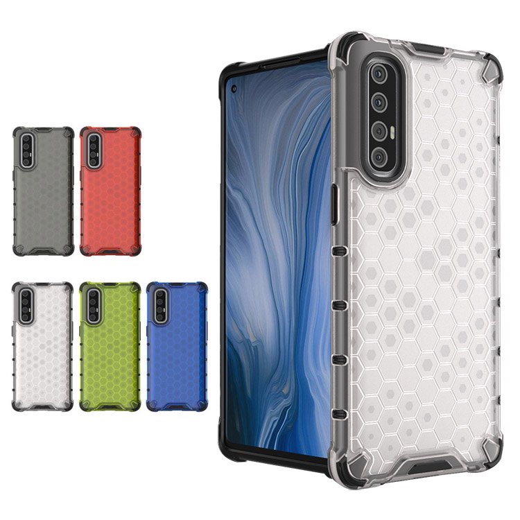 OPPO Reno3 5Gケース/カバー 耐衝撃 TPU 2重構造の背面