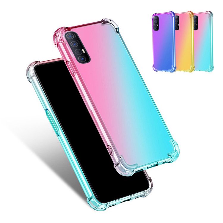 OPPO Reno3 5G クリアケース/カバー TPU 耐衝撃 スリム シンプル