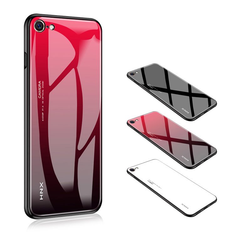 Iphone Se カバー 第二世代 背面強化ガラス シンプル タフで頑丈 背面
