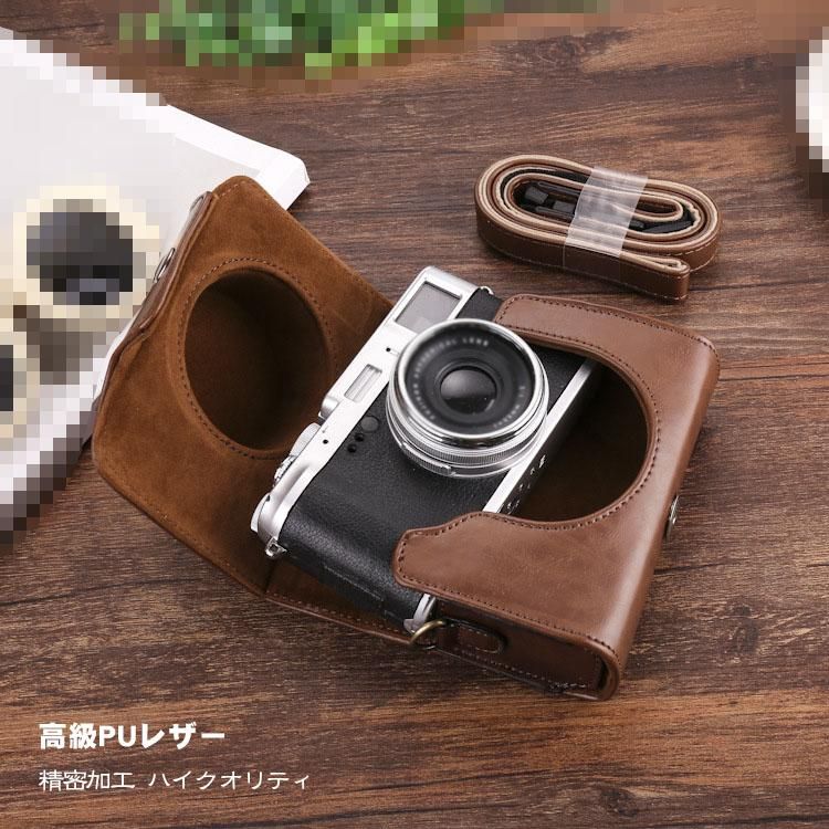 Fujifilm X100v レザーケース Puレザー カバー フジフィルム X100v対応ケース カバー デジタルカメラバッグ 衝撃吸収 送料無料 Sg Mi 11 Lite 5g ケース Xperia Ace Ii 手帳型ケースなど最新機種のスマホケース専門店 It問屋