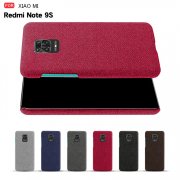 Redmi Note 9S カバー シンプル スリム プラスチック 布・ポリエステル ハードケース シャオミ 小米 リドミーノート9S ハードケース #59 シャオミー