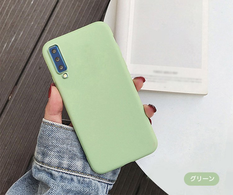 Samsung Galaxy A7(2018/2019)ケース/カバー TPU シンプル 耐衝撃 