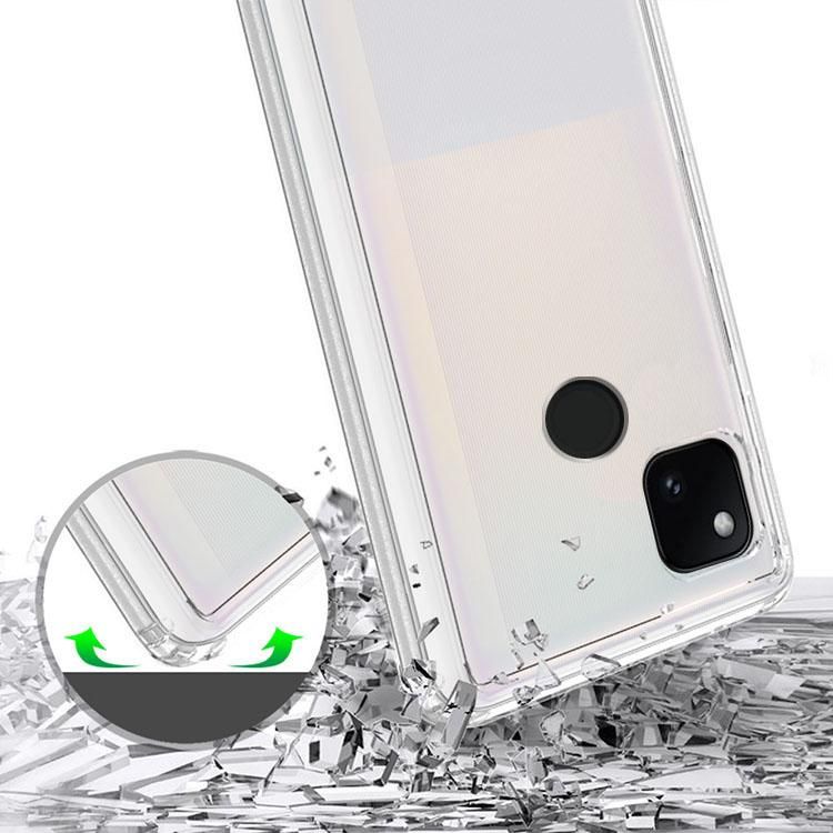 Pixel5/Pixel4a(5G) クリアケース 透明ケース/カバー アクリル+ Pixel5/Pixel4a(5G) クリアケース 透明ケース/カバー アクリル+