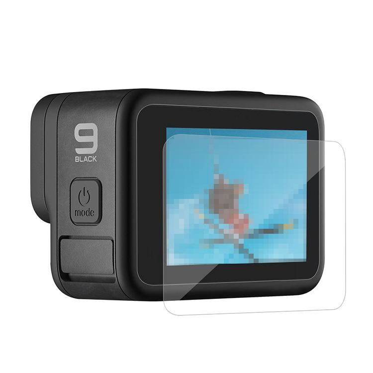 GoPro Hero9 Black 強化ガラス 液晶保護フィルム 硬度9H レンズ保護 +