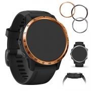 GARMIN(ߥ) Fenix 6s /6s Pro ٥ ݸС ٥󥰥ե졼 ƥ쥹 Ǵ弰 ޡȥå 