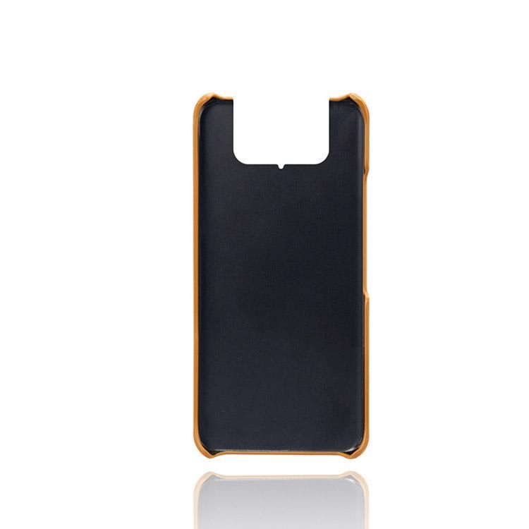 ASUS ZenFone 7/7 Pro ハードケース カード収納プラスチック製 レザー調 シンプル エイスース アスース ゼンフォン 7 ハードカバー  - iPhone16e バンパー ケースのIT問屋