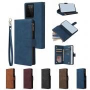 Samsung Galaxy S21 5G/S21+ 5G/S21 Ultra 5G ケース 手帳型 かわいい シンプル ストラップ付き PUレザー 手帳型 かわいいケース ギャラクシー S