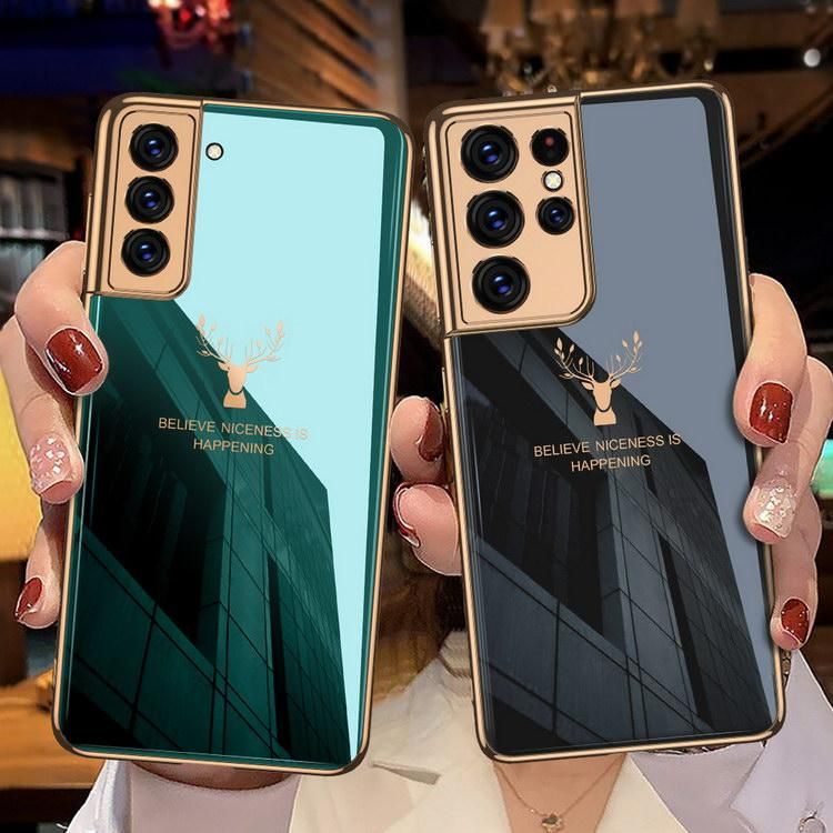 Galaxy S21 5G/S21+ 5G/S21 Ultra 5G ケース/カバー メッキ TPU