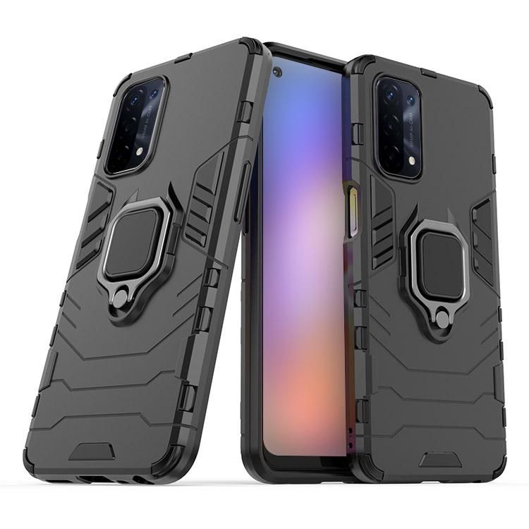 OPPO A54 5G OPG02 ケース/カバー スタンド機能リング付き 2重