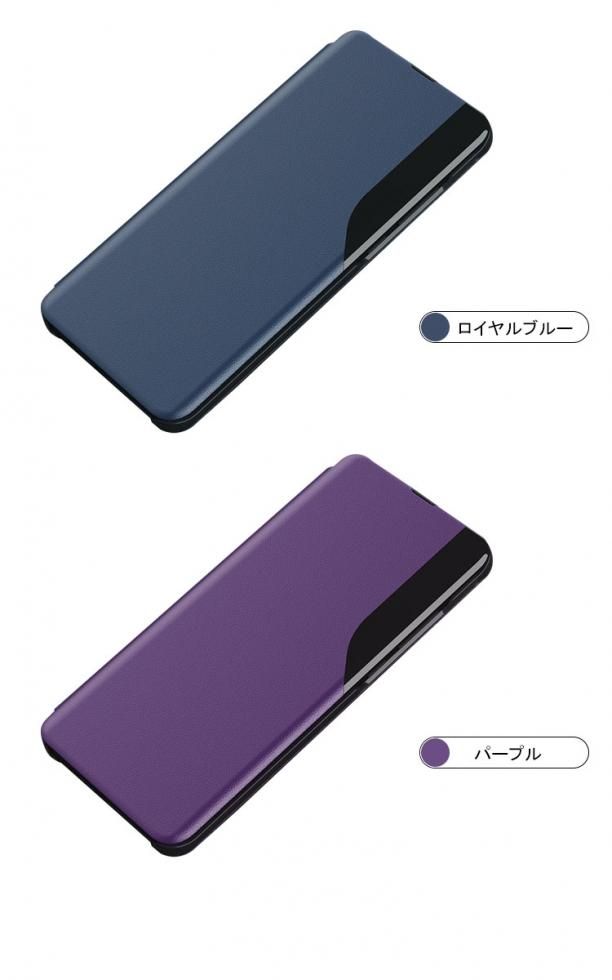 OPPO Find X3 Pro ケース/カバー ウインドウ 二つ折り 透明窓