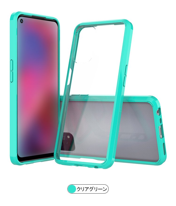 OPPO A54 5G (OPG02) クリアケース 透明 ケース/カバー アクリル