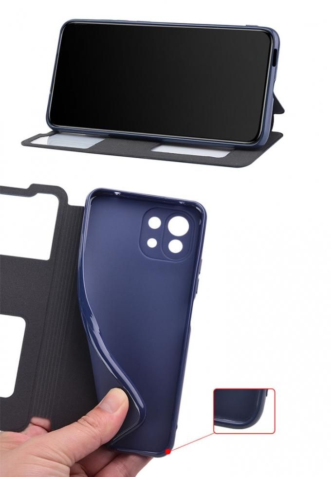 ANDROID - Xiaomi　mi 11 lite 5G ブラック　ほぼ新品　手帳型ケース付 ANDROID - Xiaomi mi 11 lite 5G ブラック ほぼ新品 手帳型