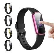 Fitbit Luxe /С TPU å վݸ Ѿ׷ ǥ  եåȥӥå Luxe ݸС ʼTPU եȥݸ