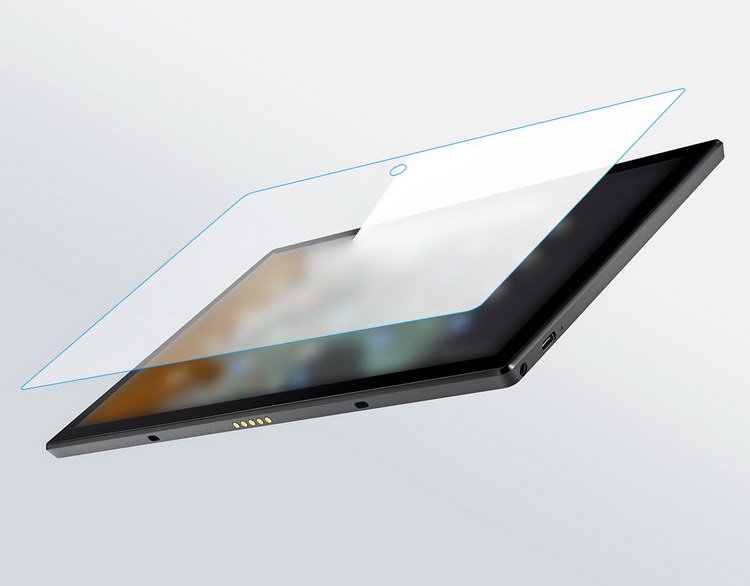 ASUS Chromebook Detachable CM3 (10.5インチ) 強化ガラス 非全画面 