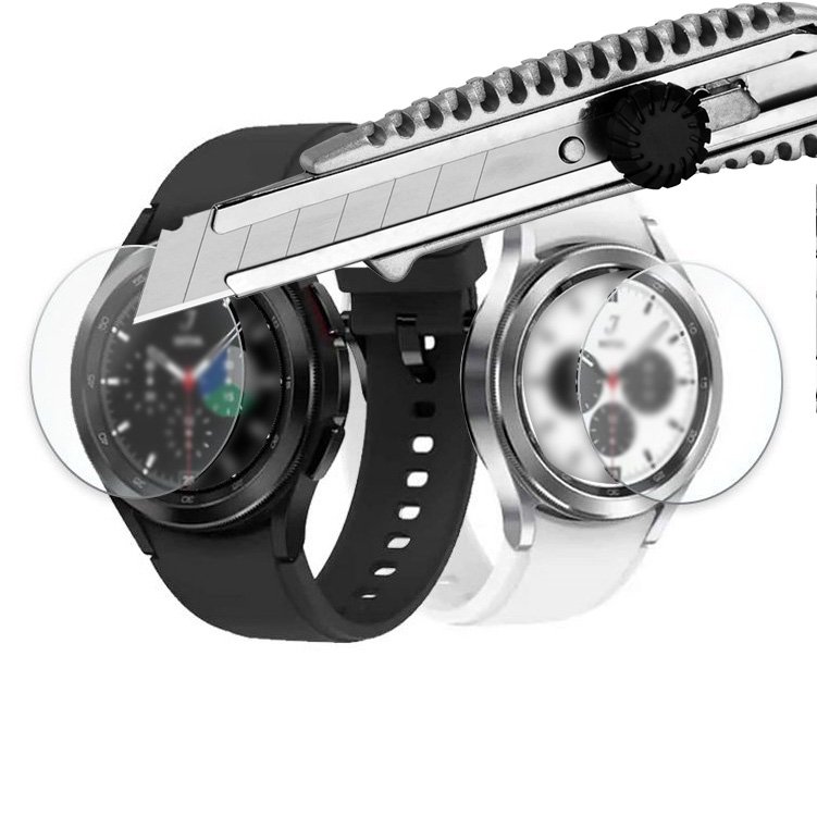 Galaxy Watch Classic 42mm/46mm ガラスフィルム 強化ガラス フィルム ウォッチ液晶保護強化ガラス全面保護フィルム  2枚セットFBP5 IT問屋