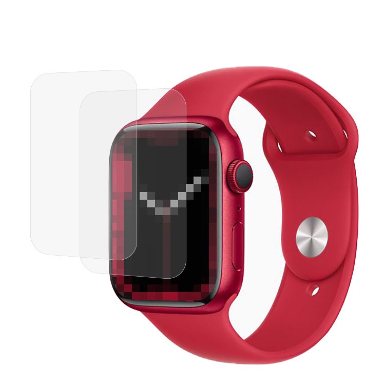 Apple Watch Series 9/8/7 フィルム 保護フィルム 41mm/45mm【2枚セット】液晶保護フィルム TPU 衝撃吸収フィルム  液晶保護シート - IT問屋