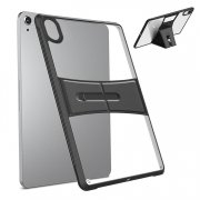 iPad mini 6 第6世代 8.3インチ ケース/カバー クリア アイパッドミニ6 第六世代 2021年 カバー TPU 透明 背面アクリル 背面パネル付き スタンド機能 ケース/カバー