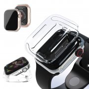 Apple Watch Series 9/8/7 ケース/カバー 41mm/45mm TPU 透明 アップルウォッチ シリーズ8/7 ソフトカバー