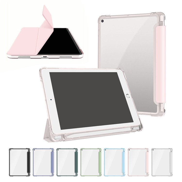 iPad 10.2 ケース 第9世代 8世代 第7世代ペン収納 ダークグリーン
