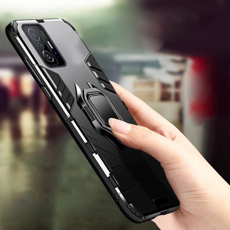 Xiaomi 11T/11T Pro 耐衝撃ケース/カバー スタンド機能 一体型