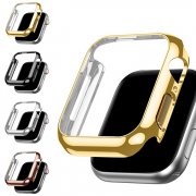 Apple Watch Series 8/7 ケース シンプル カバー  メッキ アップル ウォッチ シリーズ8/7  41mm/45mm ハードケース 保護ケース 装着簡単DBK2
