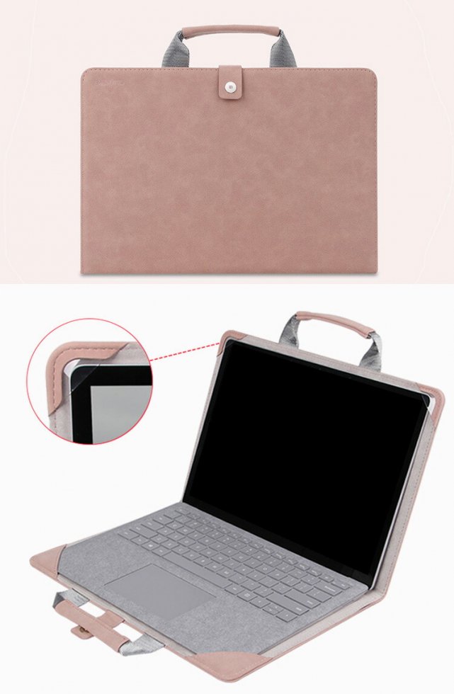 Apple MacBook Pro 14インチ ケース/カバー 手提げかばん 手帳型 かわいいレザーケース おしゃれ マックブック プロ 14インチ  PUレザーケース BJ05E - IT問屋