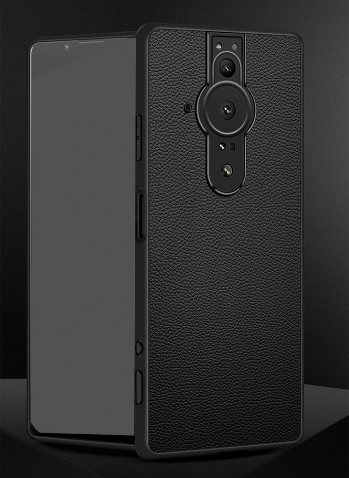 Sony Xperia PRO-I ケース / カバー レザー調 ケース ソニー エクスペリア プロ-アイスマホケース/カバー - IT問屋