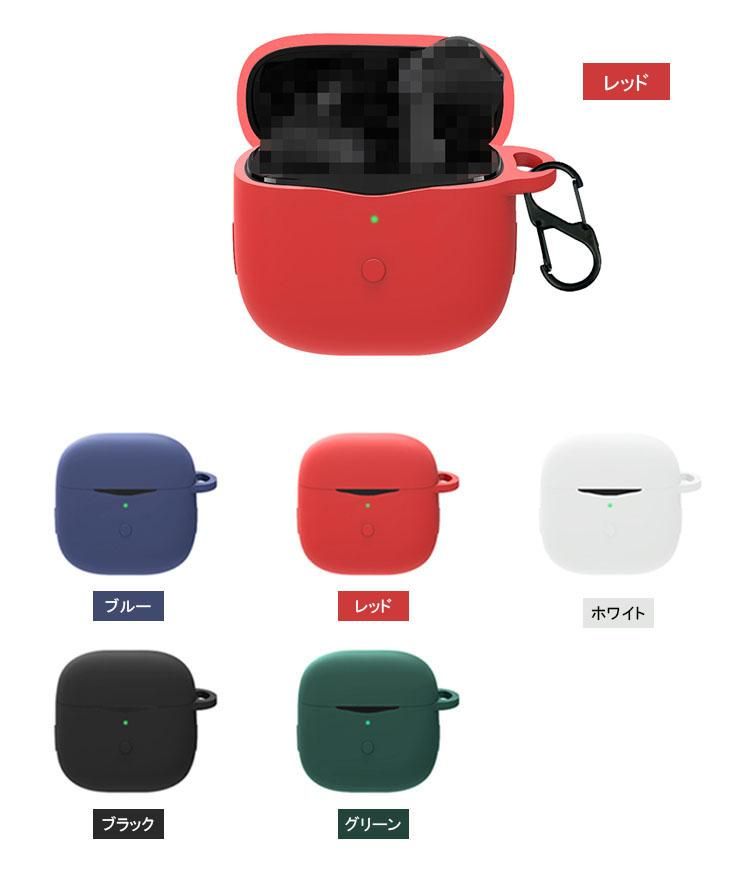SoundPEATS AIR3 ケース カラビナ付き シリコン シンプル サウンド