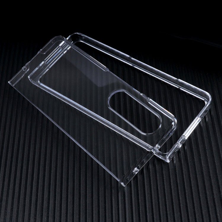 Galaxy Z Fold4 クリアケース カバー 折りたたみ型 透明 ハードカバー サムスン ギャラクシーZ フォールド4 スマホケース/カバー -  IT問屋