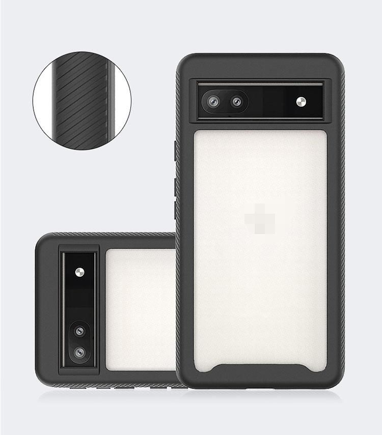 Google Pixel 6a ケース 耐衝撃 カバー クリア シンプル 背面クリア