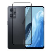 OPPO Reno9 A ケース Reno7A カバー ガラスフィルム 強化ガラス フルスクリーン 液晶保護 9H 液晶保護シート  リノ7 A/リノ9 A 【2枚セット】 OPG04/A301OP