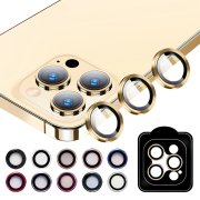 iPhone14 ケース 14 Plus / 14Pro / 14Pro Max カメラレンズカバー レンズ保護 強化ガラス アルミカバー メタルカバー レンズカバー レンズ プロテクター #18