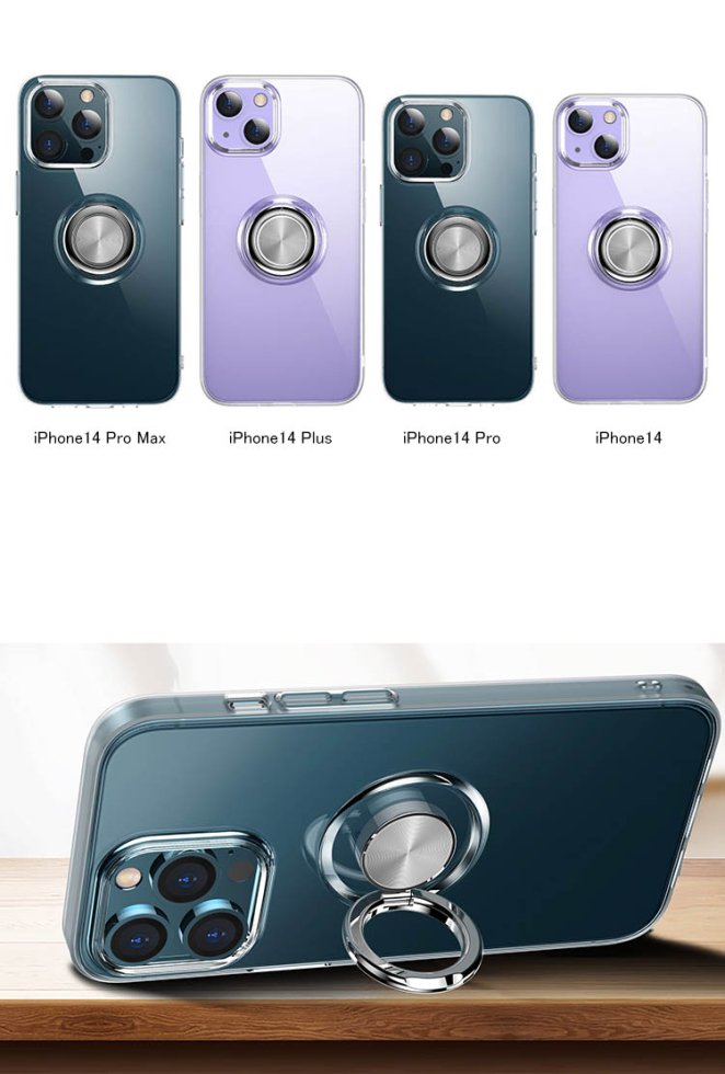 iPhone14pro 用 クリアケース 透明 カバー 【国際ブランド】 - iPhone