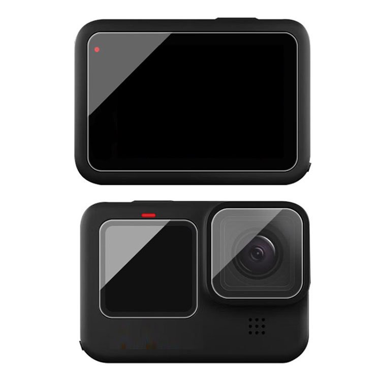 送料無料 GoPro Hero9 Black ガラスフィルム 強化ガラス 硬度9H レンズ