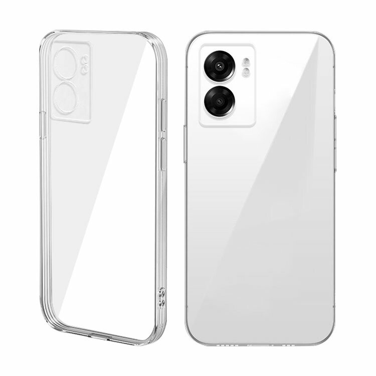 OPPO A77 ケース カバー クリアケース 耐衝撃 シンプル 透明保護ケース オッポ A77 耐衝撃 スマートフォンケース/カバー - IT問屋