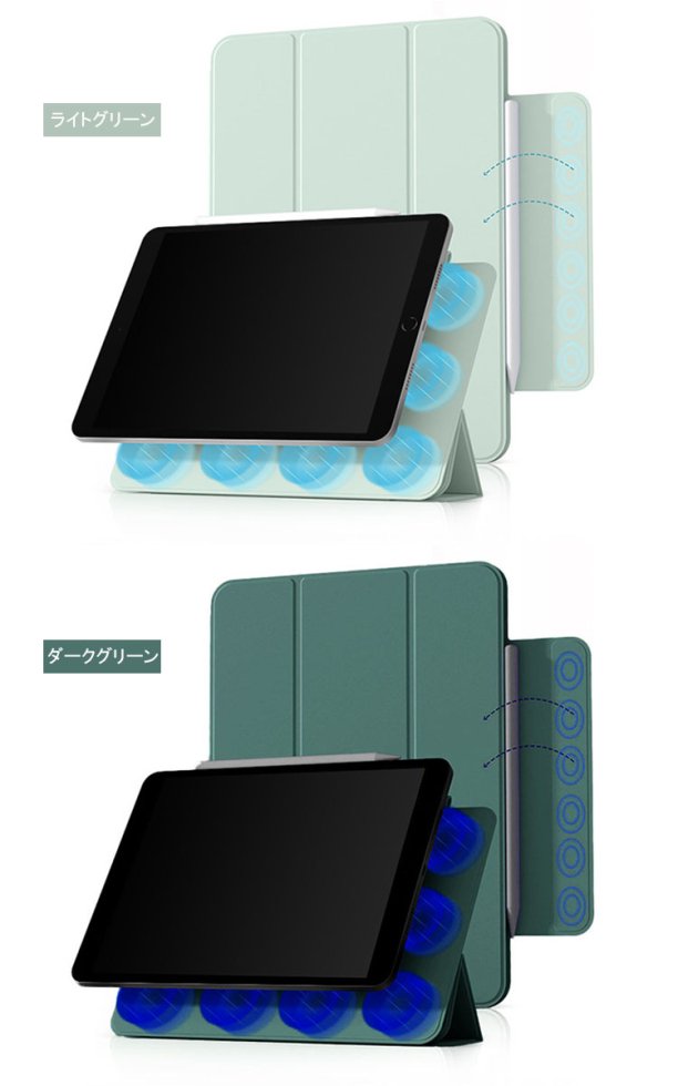 iPad 第10世代 10.9インチ ケース カバー 手帳型 PUレザー アイパッド