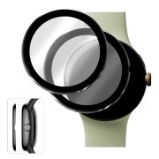 Google Pixel Watch 液晶保護フィルム 2枚入り 曲面対応 全面保護 PMMA素材 傷防止 プロテクター フィルム 保護シート ピクセル pixelwatch ピクセルウォッチ