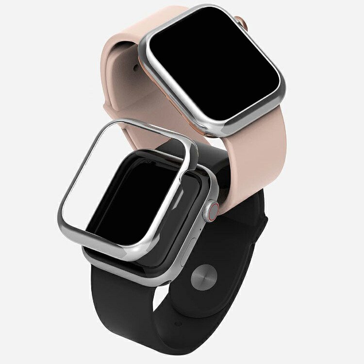 上級品 極上ランウェイダイヤベルト & キラキラ Apple Watchローズ