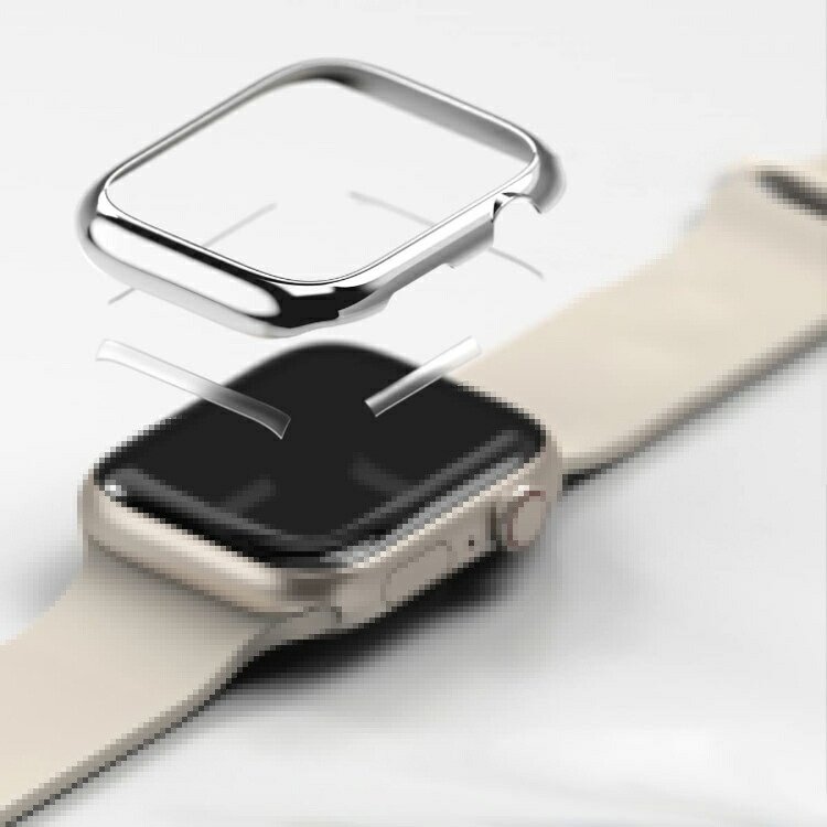 Apple Watch Series 8 カバー/ケース ステンレスバンパー 41mm/45mm