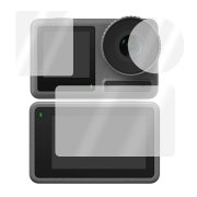 DJI Osmo Action 3 ガラスフィルム 強化ガラス レンズ保護フィルム+液晶保護フィルム + サブディスプレイ液晶保護フィルム