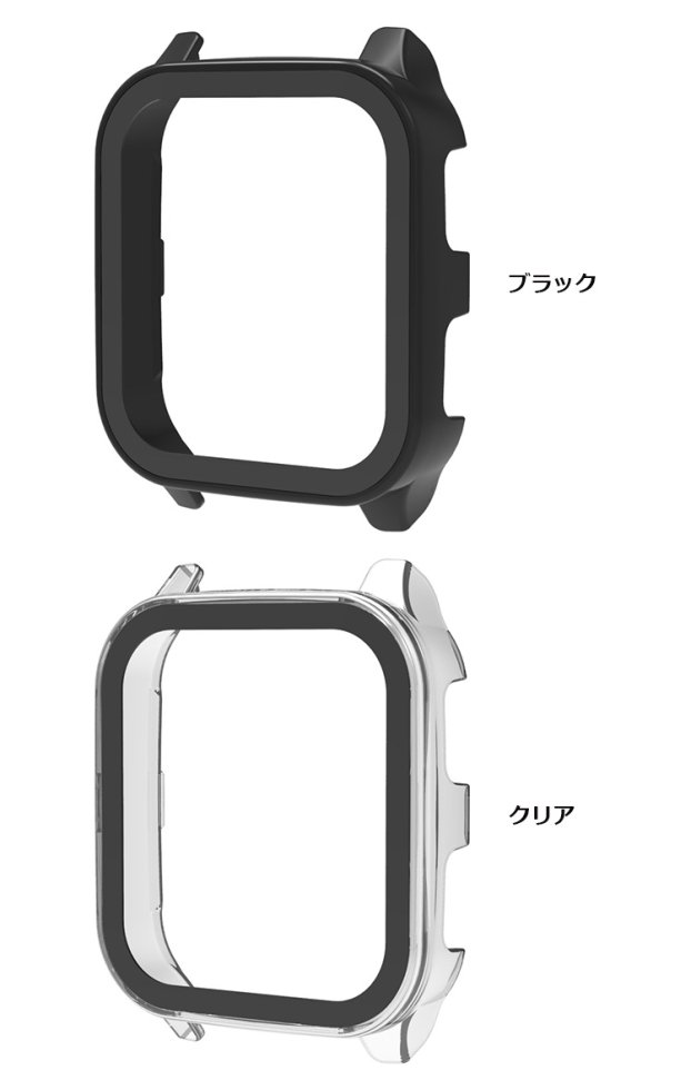 Garmin Venu Sq 2 ケース Venu Sq2 Music カバー 強化ガラス（ガラス