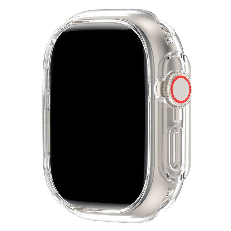 Apple Watch Ultra 2/1 ケース クリア カバー アップルウォッチ ウルトラ 49mm ソフトケース 保護ケース 装着簡単TPU1  - IT問屋