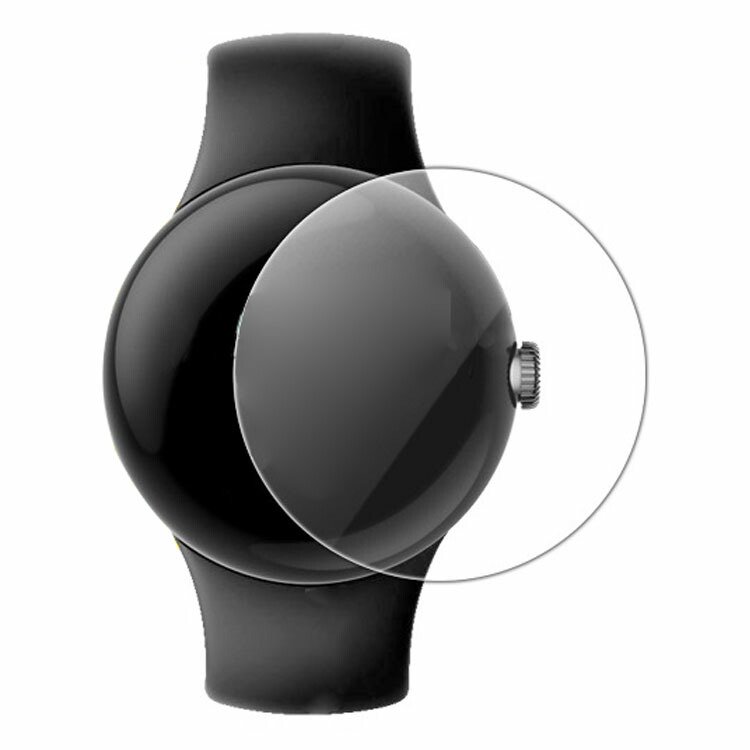 Google Pixel Watch ウォッチ 保護フィルム 2枚 TPU素材 光沢 液晶保護