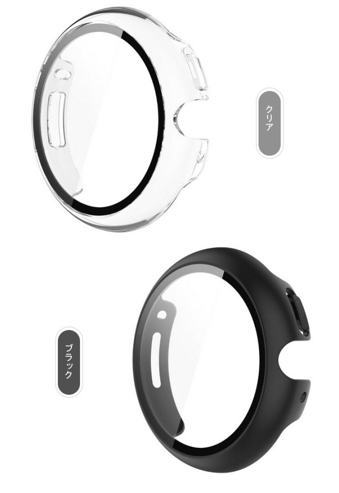 Google Pixel Watch ケース カバー 強化ガラス（ガラスフィルム