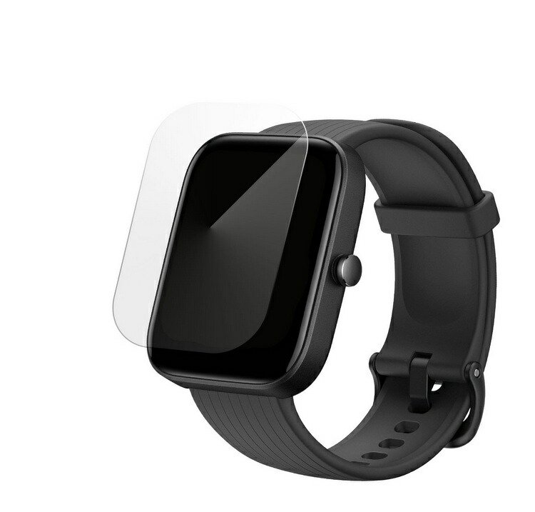 Amazfit Bip3 液晶保護フィルム Amazfit Bip 3 Pro 保護シート/衝撃吸収フィルム TPU 画面保護 フィルム  液晶保護フィルム FHP2 - IT問屋