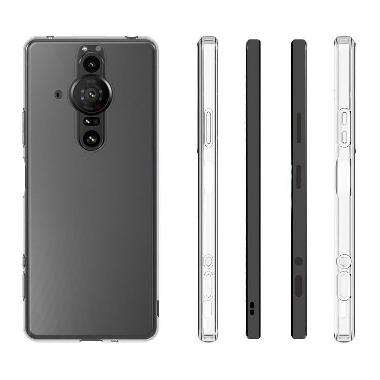 Sony Xperia PRO-I クリアケース クリアカバー TPU 透明 ソフトケース