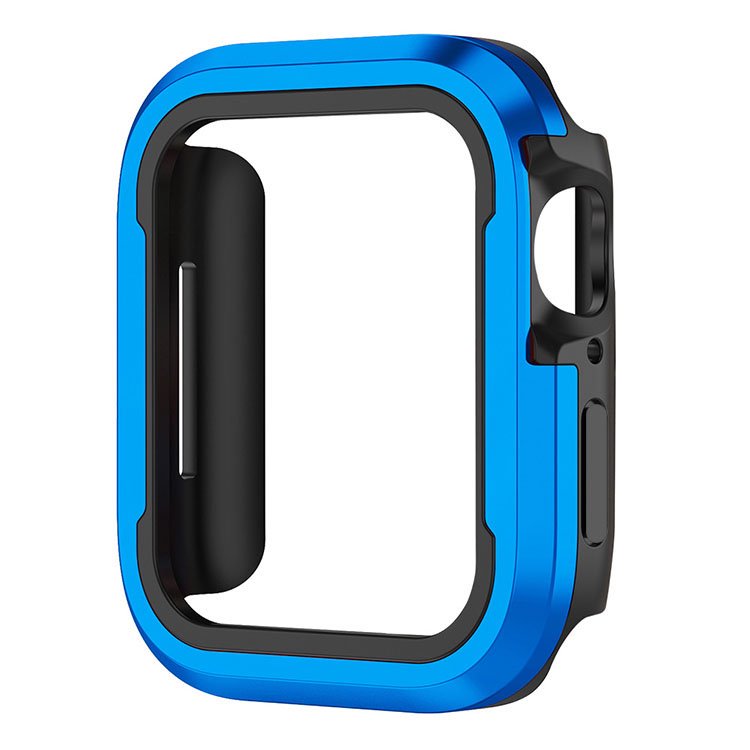 Apple Watch Series 9/8/7 ケース/カバー TPU＆アルミバンパー 41mm ...